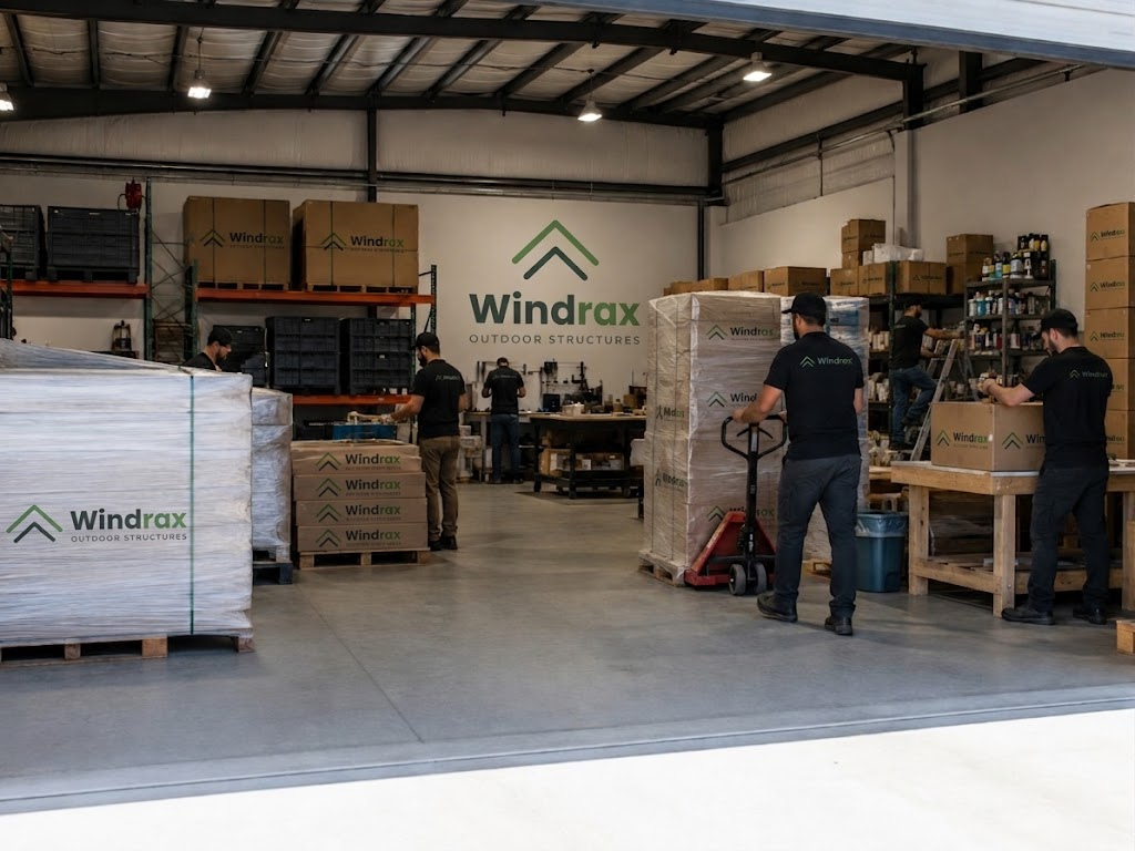 Windrax LLC warehouse operations, Spirit Lake, Idaho