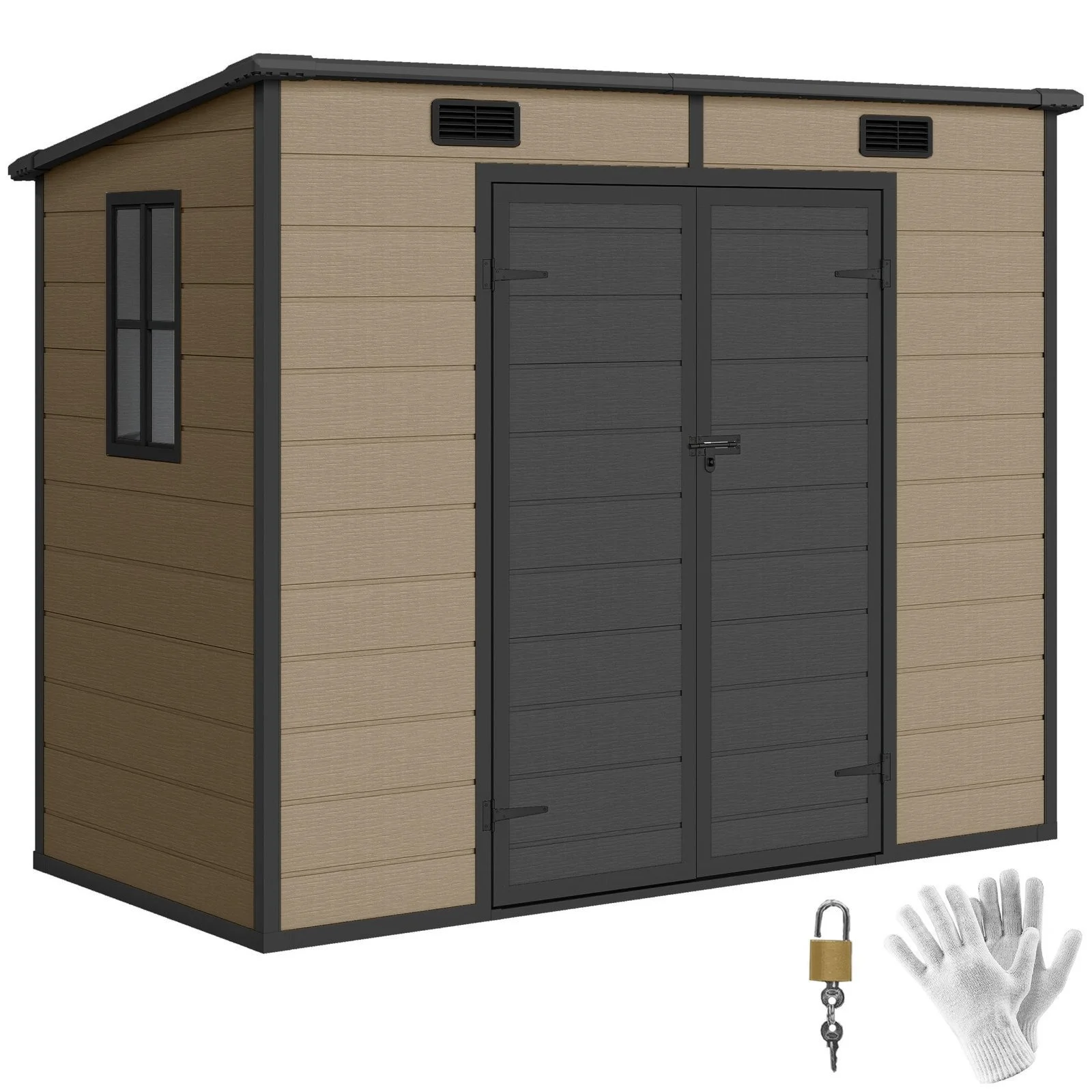 windrax-llc-windrax-llc-outsunny-8-x-4-outdoor-storage-shed-light-brown-resin-01-20260825071210-418e6088.webp